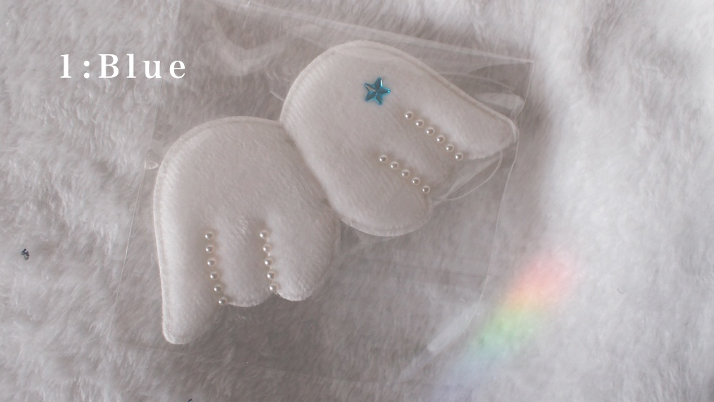 ぬいぐるみ用ウィング 羽根 翼(まんじゅう・もち)