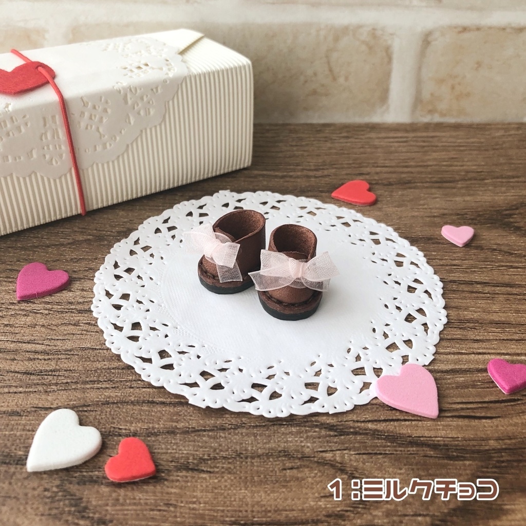 【VD限定】リボンレースアップブーツ