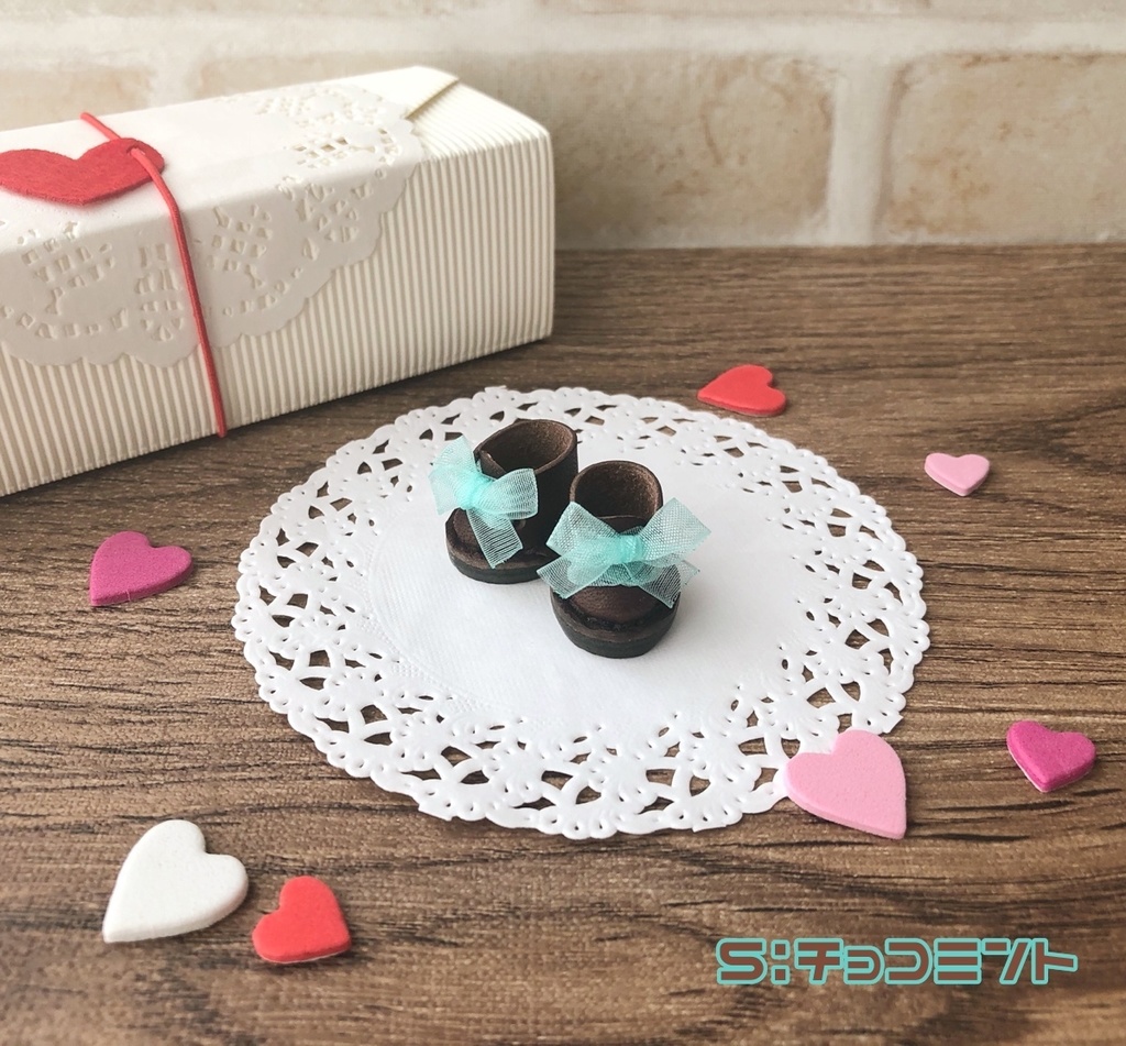 【VD限定】リボンレースアップブーツ