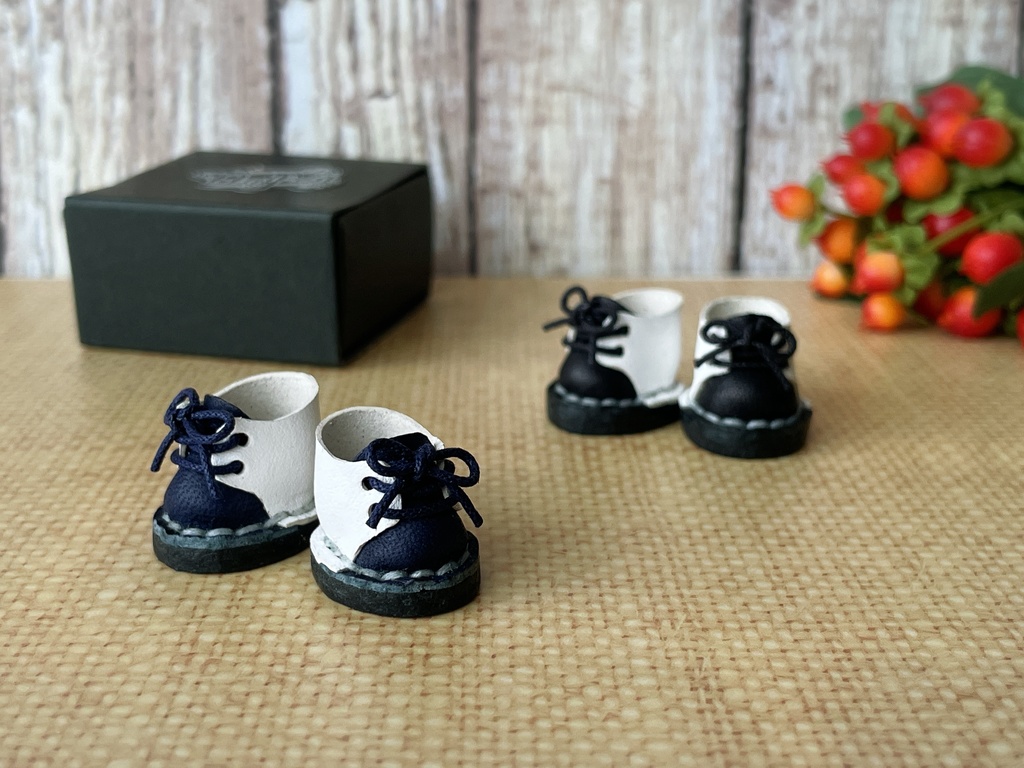 【White mode】レザーシューズ