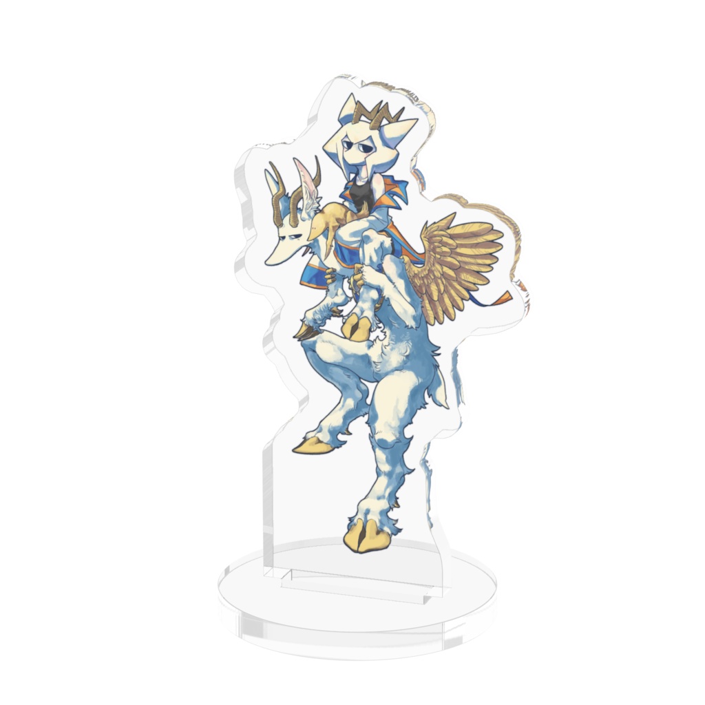 アクリルフィギュア「DOUBLE(OR TRIPLE)」