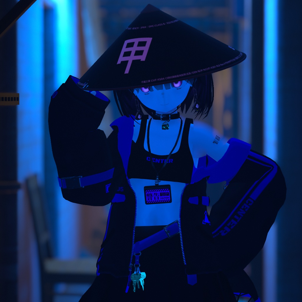 CHT-KS04 〇四式頭部遮光装具笠