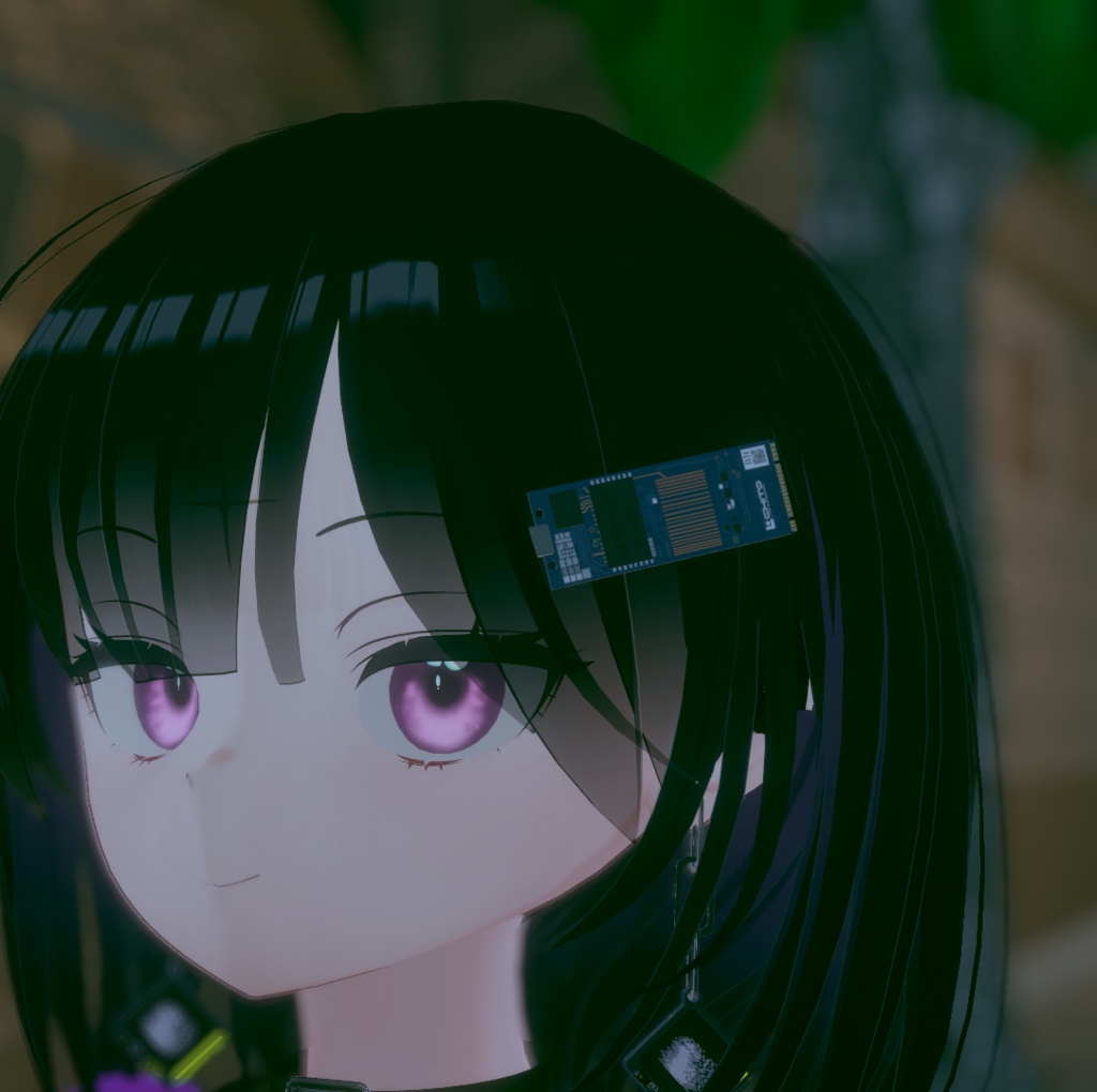 PCB基板ヘアアクセ