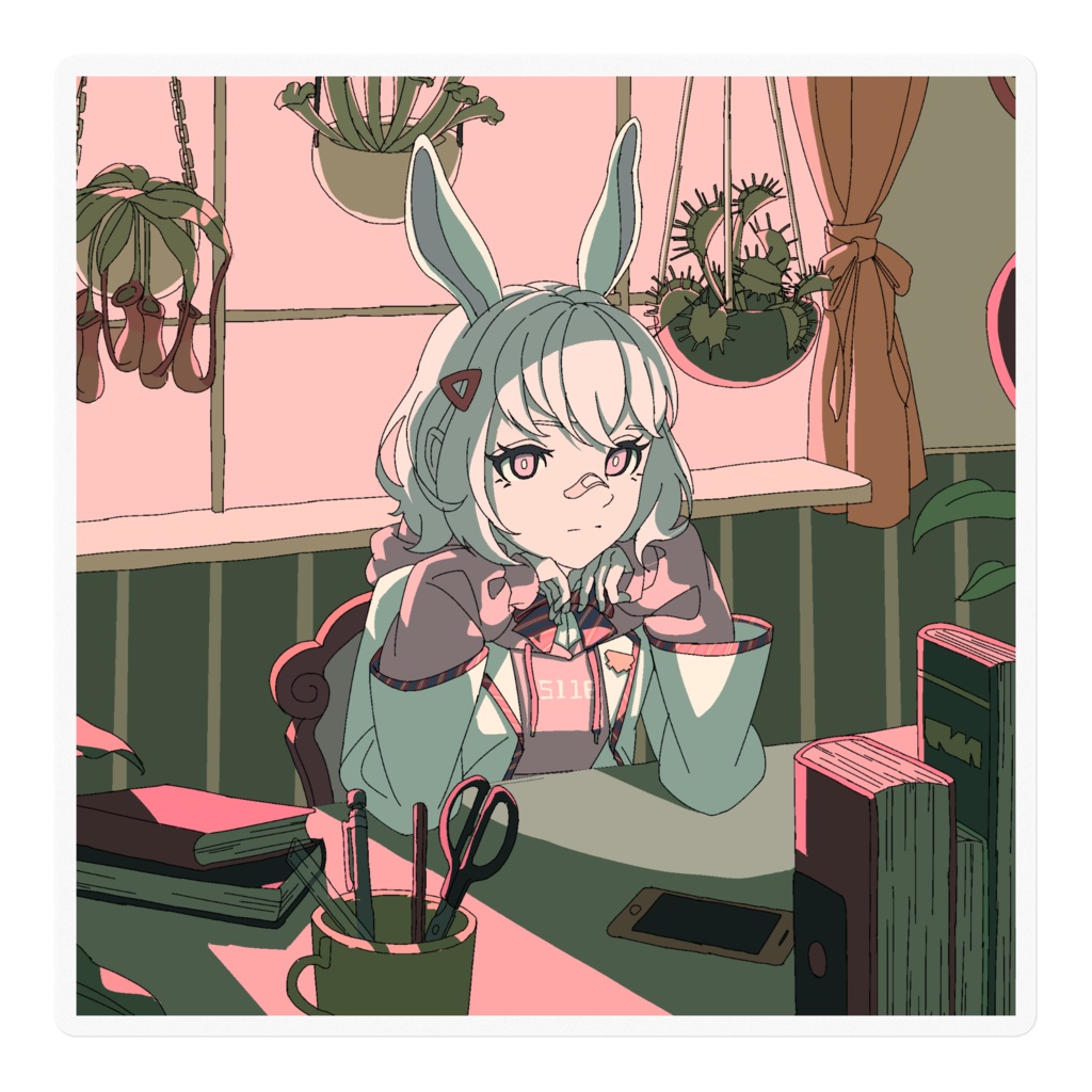 【オリイラ獲得イベ入賞＆歌ってみた公開記念】ステッカー