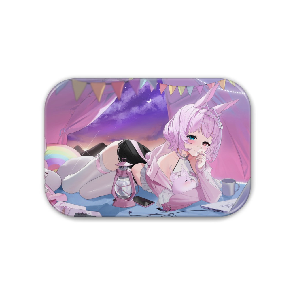 【4周年記念イラスト】缶バッジ