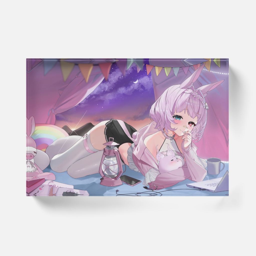 【4周年記念イラスト】アクリルブロック