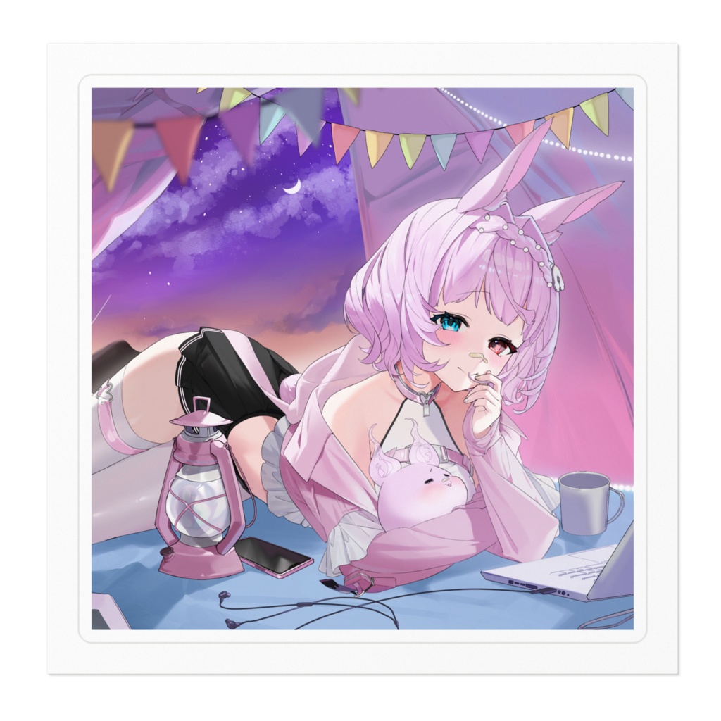 【4周年記念イラスト】ステッカー