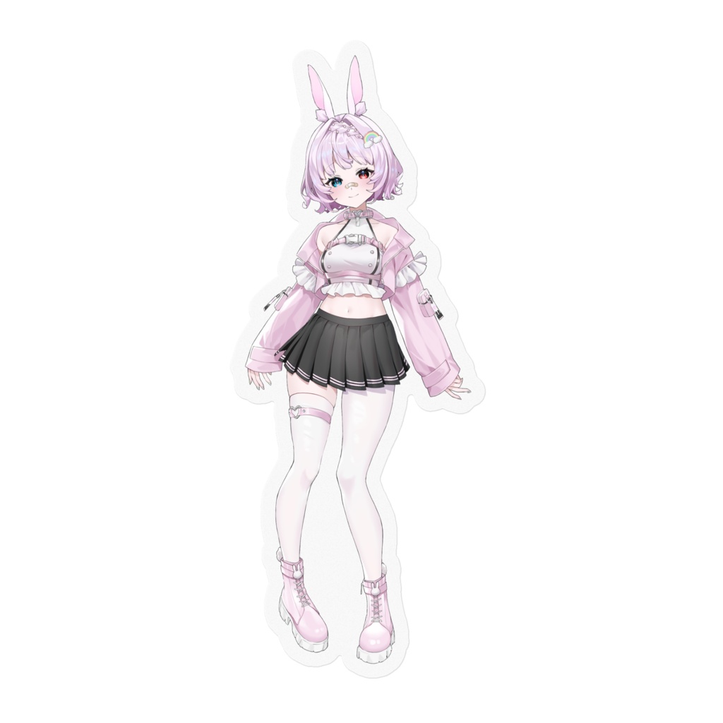 ahahaアズナブル🐰🌈立ち絵ステッカー