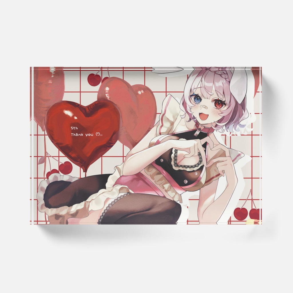 【5周年記念アクリルブロック】