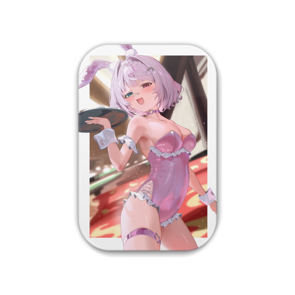 【6周年記念缶バッジ角丸】