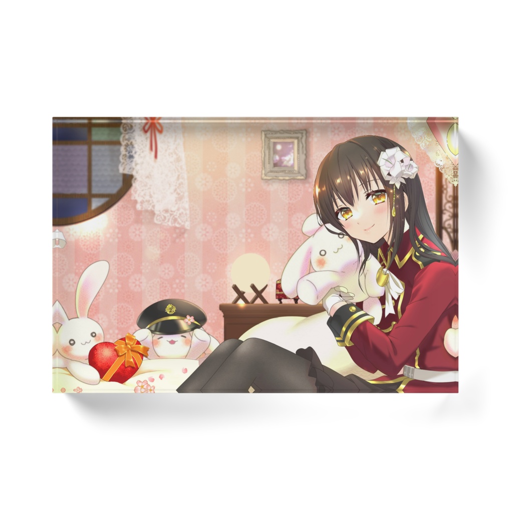 2周年記念アクリルブロック