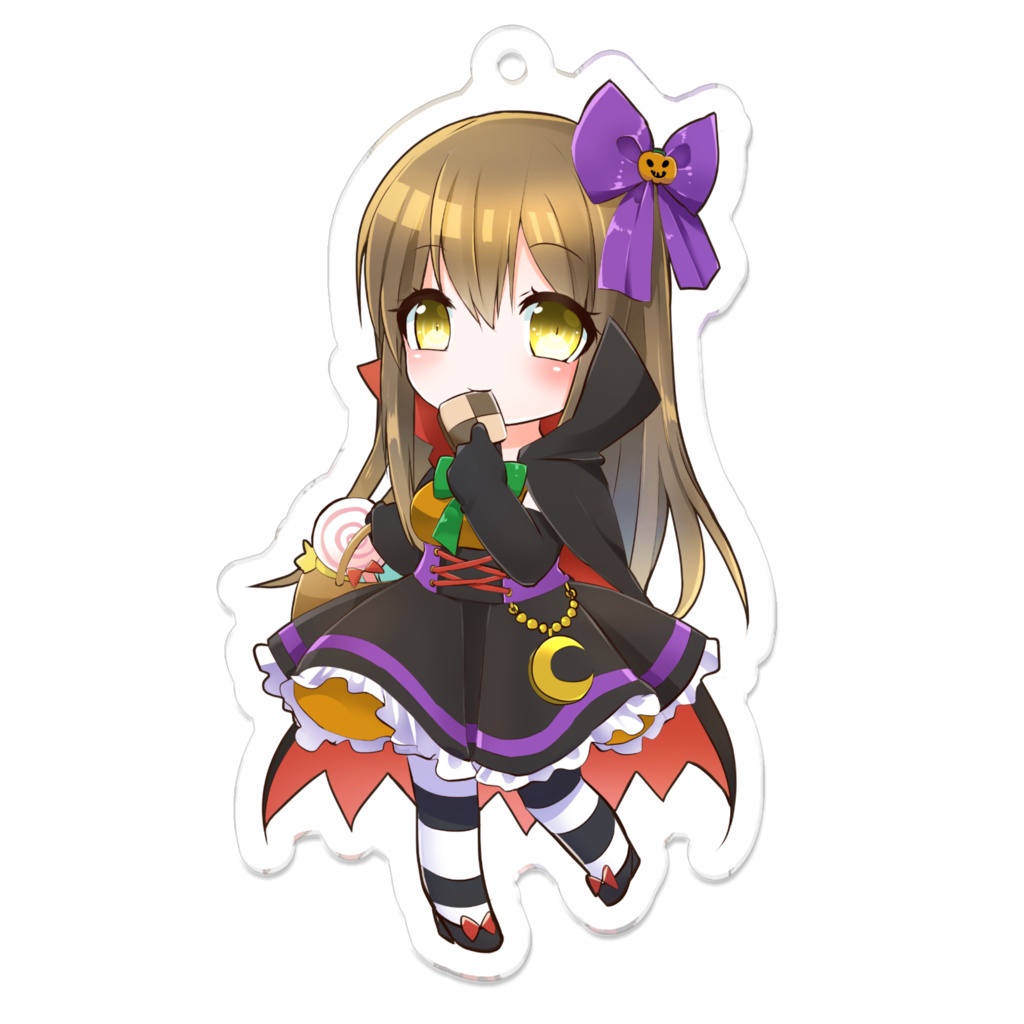 ハロウィン仕様月見里瑜依アクリルキーホルダー