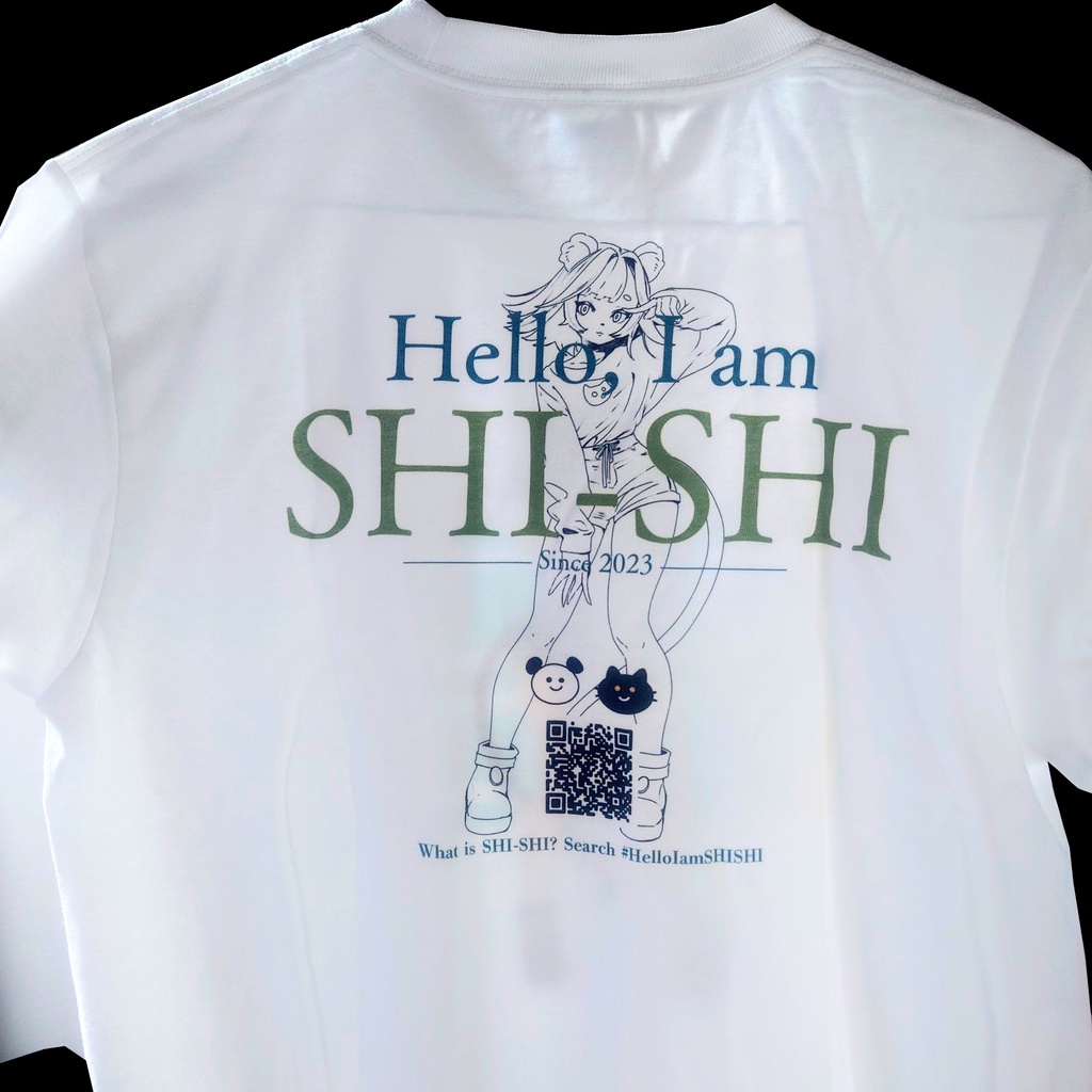 『Hello, I am SHI-SHI』スタッフTシャツ (両面)