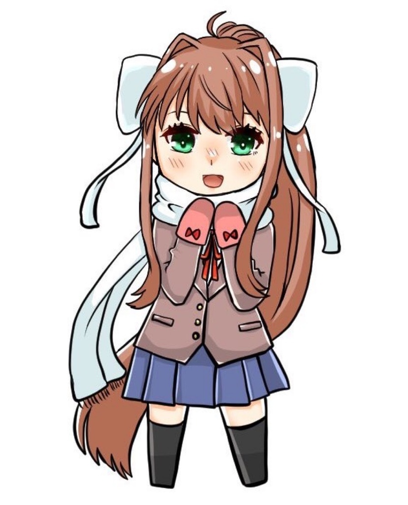 冬のMonikaアクリルキーホルダー