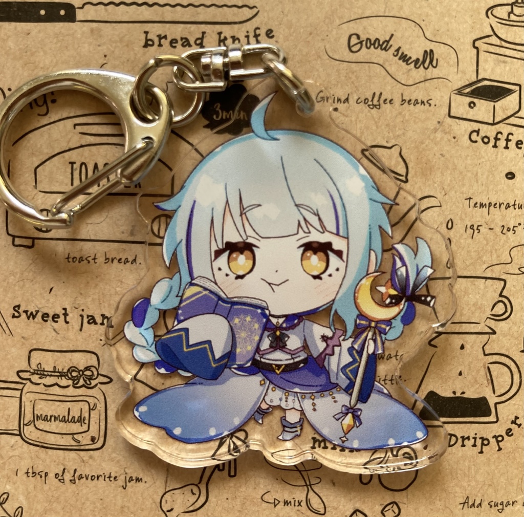 雛守つづり アクリルキーホルダーSD【通常】