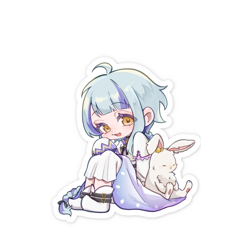 雛守つづり スマホステッカー