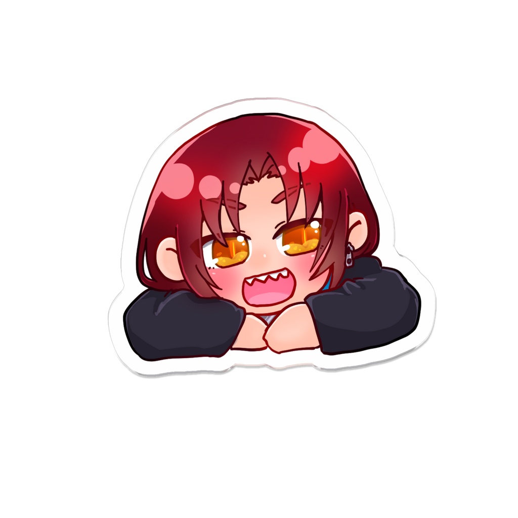 ひょっこりアクリルバッジ