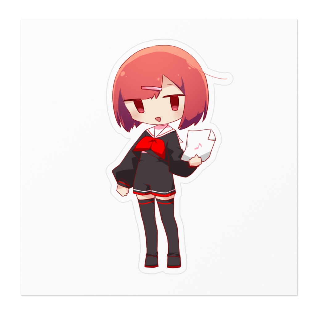 鳥栖しあ ステッカー