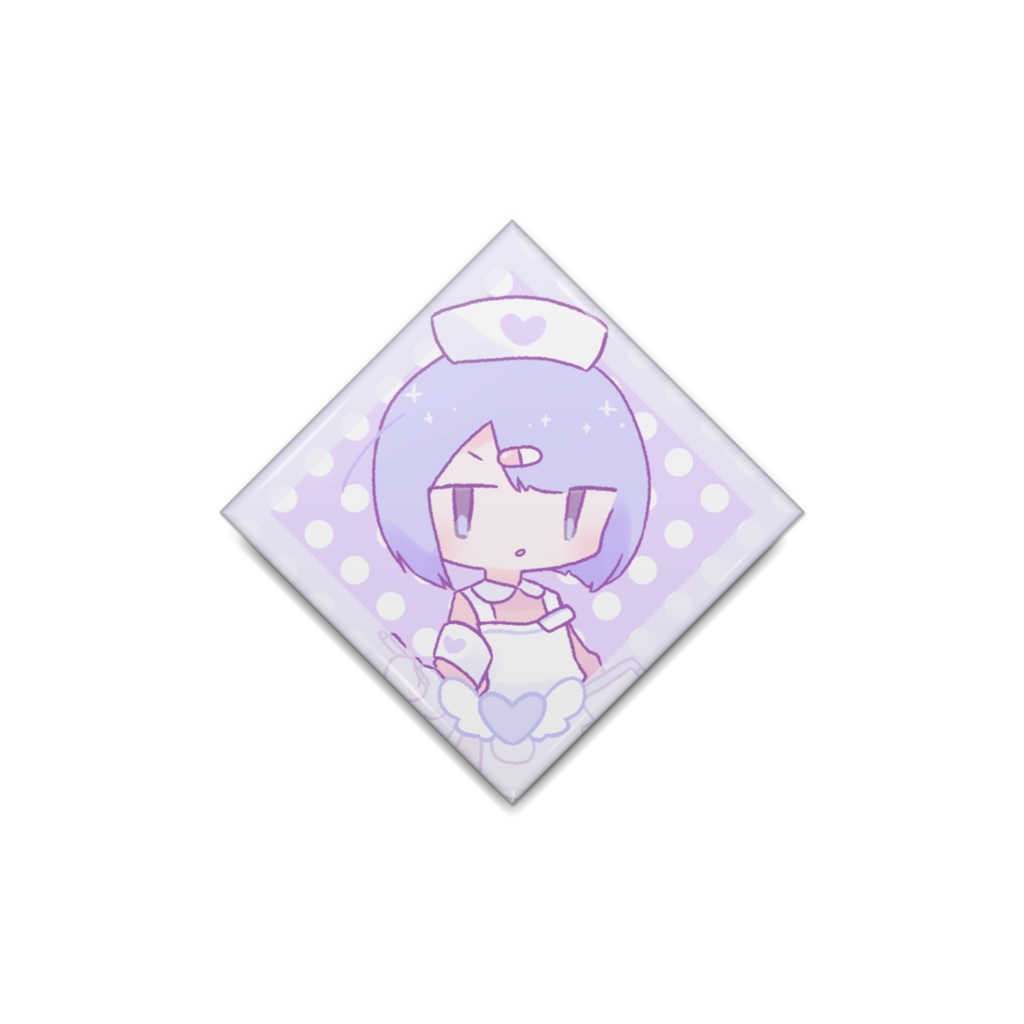 しおナース 缶バッジ