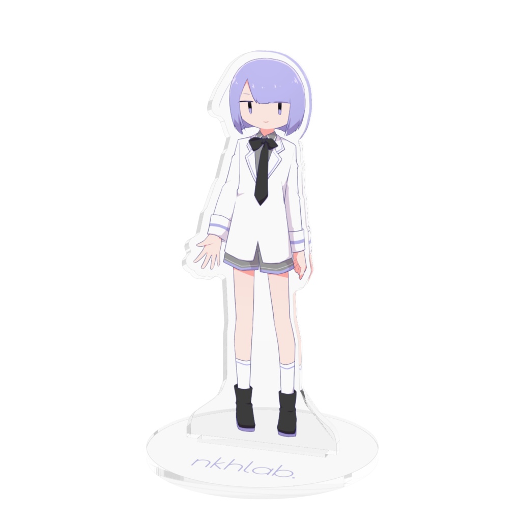 鳥栖しお_弱塩基 立ち絵アクリルスタンド
