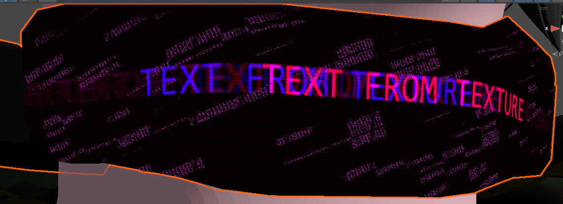 Glitchy Digital Display Shader