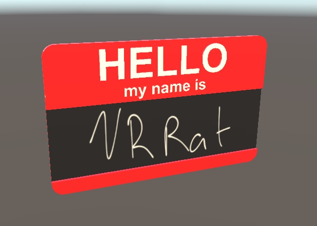My Name Is - Name Tag