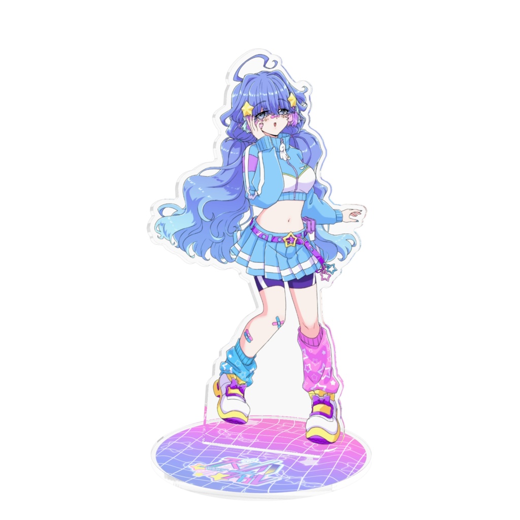 天ノ川ナガレアクリルスタンド　キービジュばーじょん