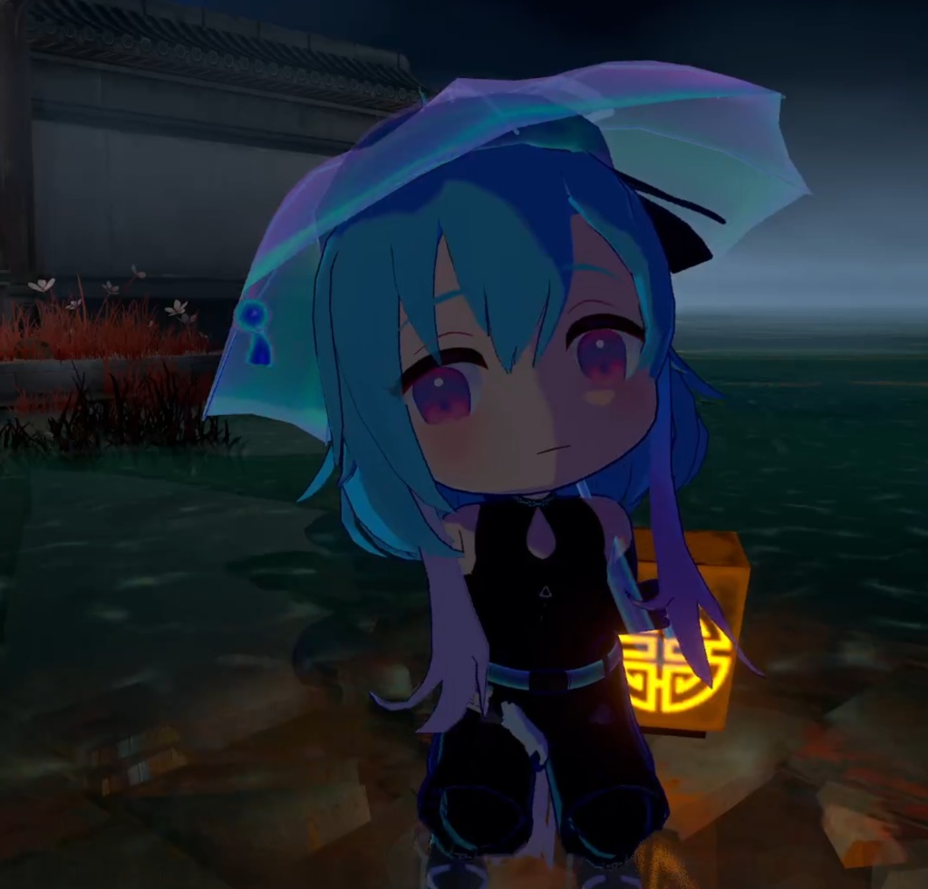 Umbrella (Mizuki Style) for VR Chat Avatar - VRC Fury