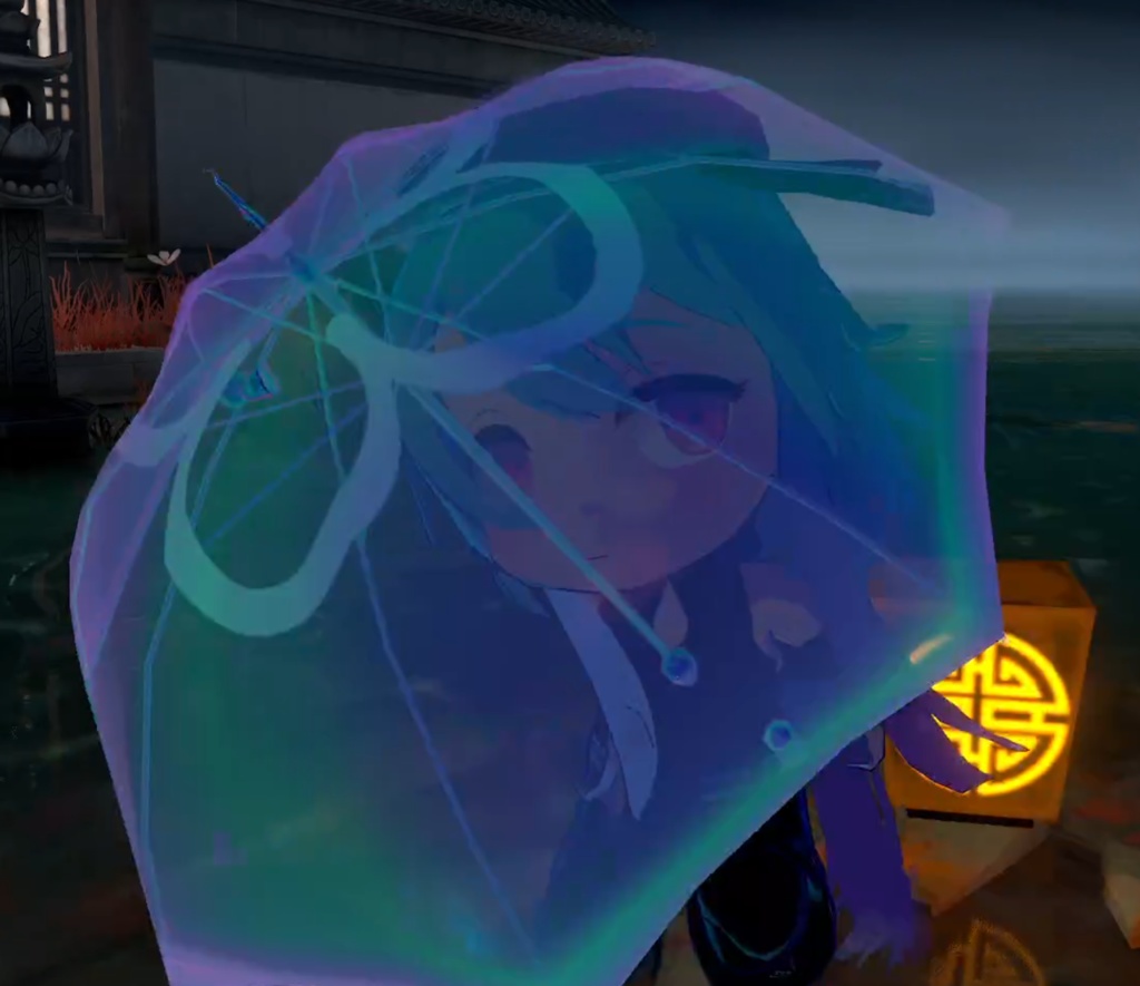 Umbrella (Mizuki Style) for VR Chat Avatar - VRC Fury