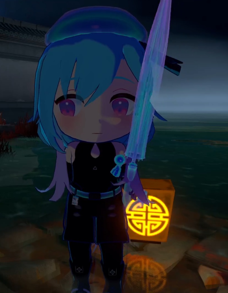 Umbrella (Mizuki Style) for VR Chat Avatar - VRC Fury