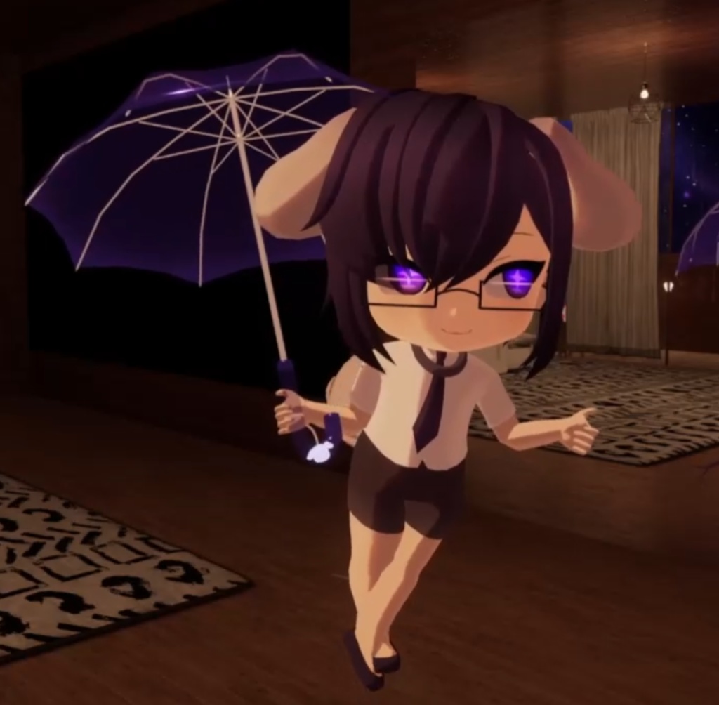 Umbrella (Duokhay Style) for VR Chat Avatar - VRC Fury