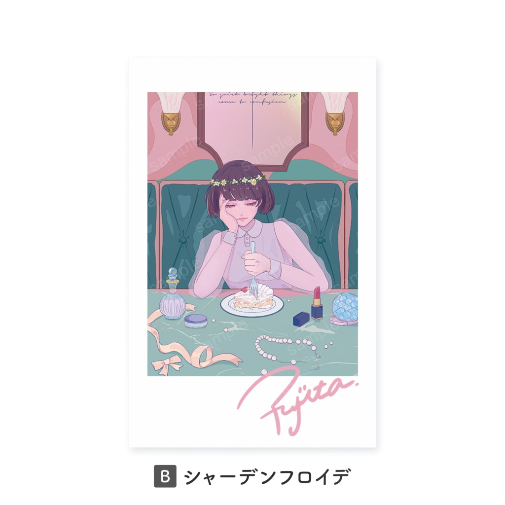 スマホステッカー【メランコリー展vol.3販売】