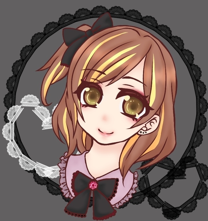 地雷系・量産型 女の子アイコン