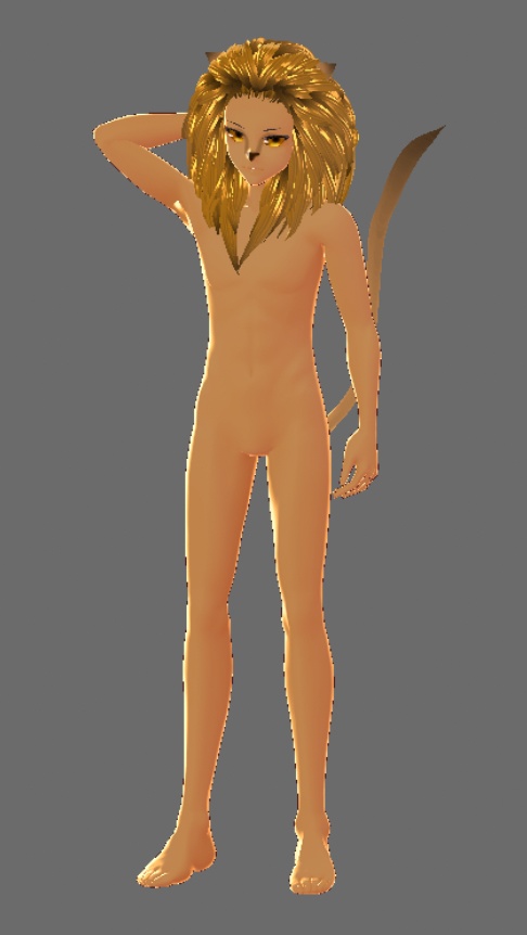 Leonhardt Lion .Vroid and .VRM