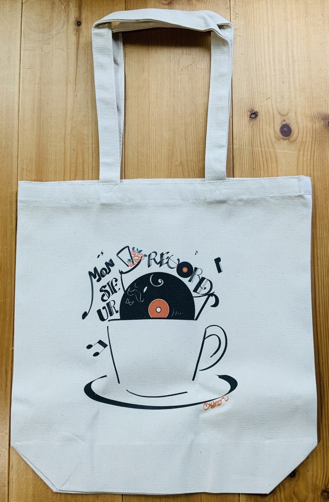 ◆MONSIEUR RECORD◆トートバッグ