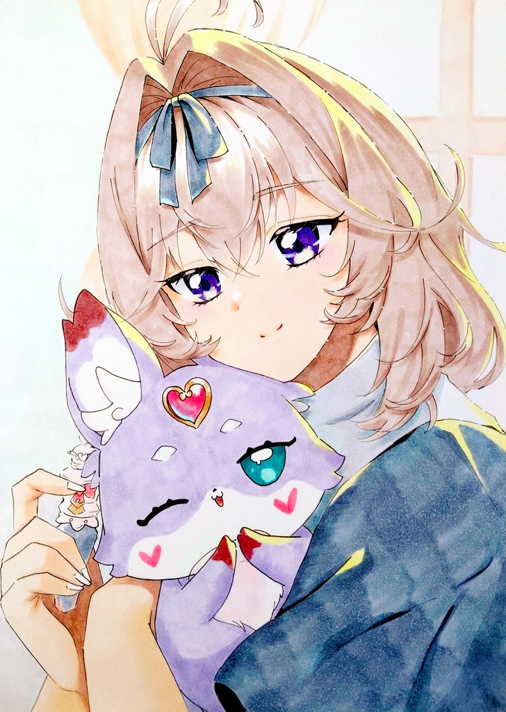【手描きイラスト】森亜るるか
