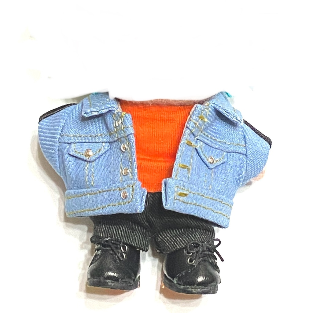 ⚠️B品 カラーデニムラインジャケット