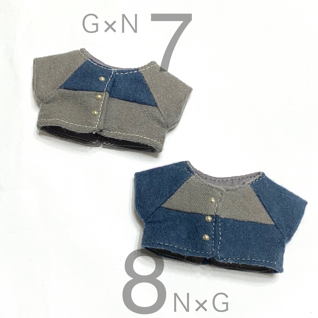 バイカラーコート(単品)