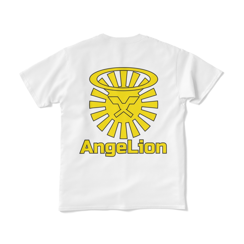 エンジェリオンロゴTシャツ 蒲公英色