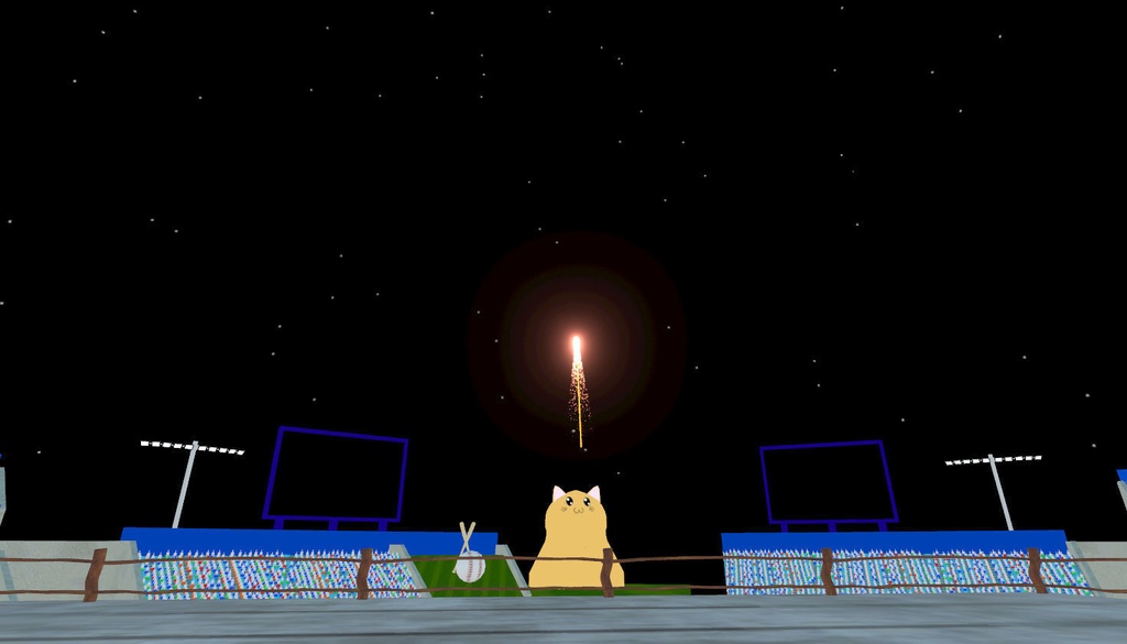 無料フォト花火【cluster用アイテム・ギミック】