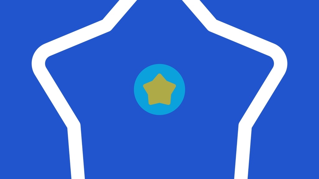 星のあれ的なトランジション（シーンチェンジ）