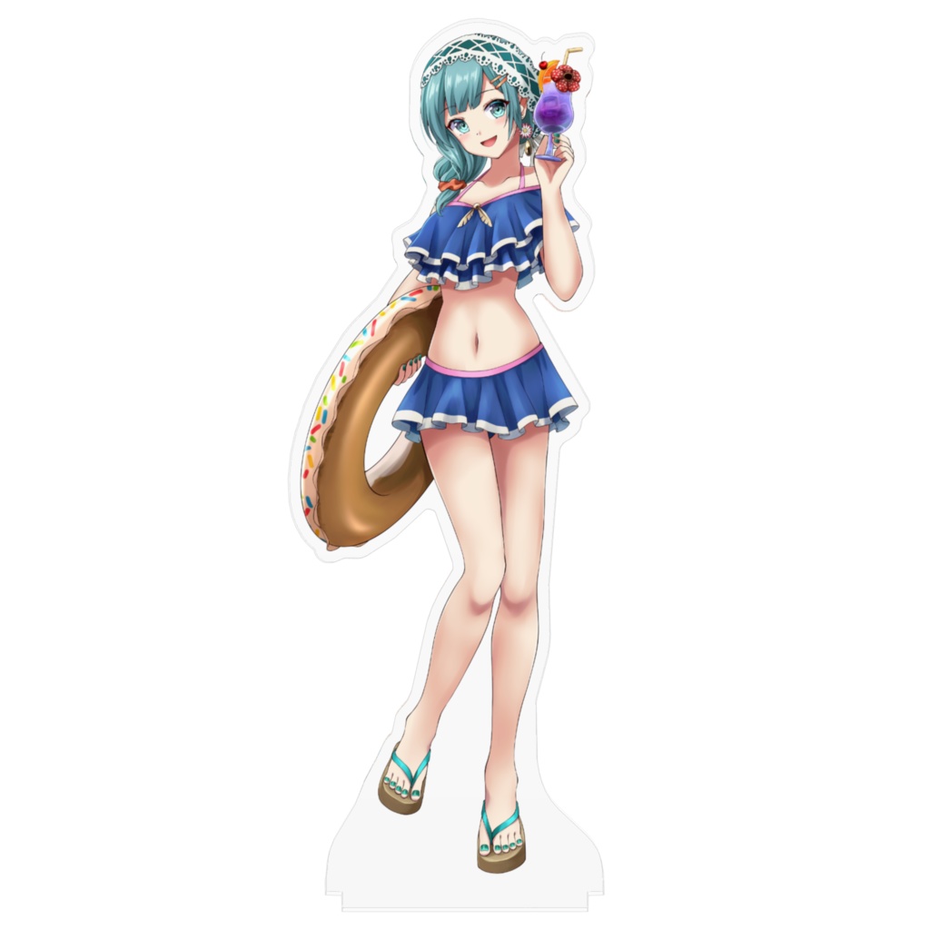 木吟アオギリ 水着姿 アクリルスタンド
