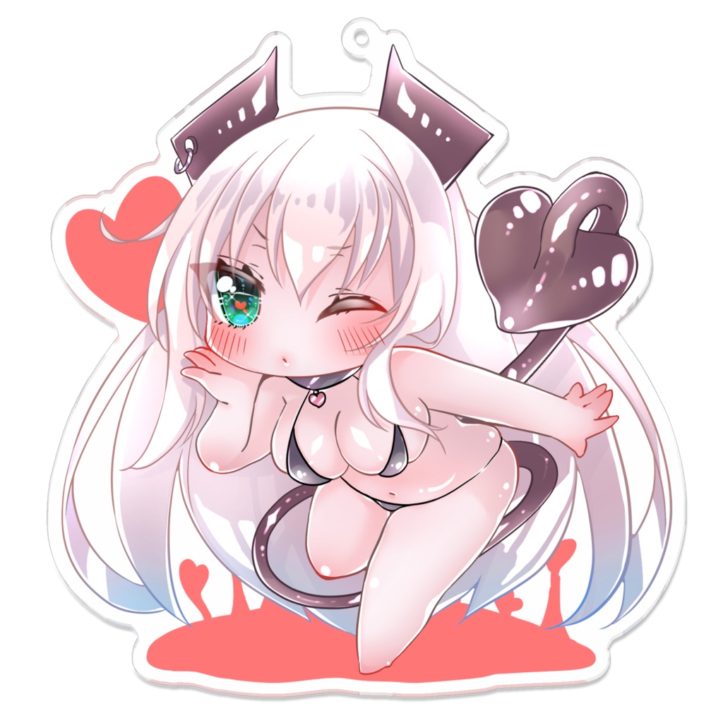 サキュバスちゃんアクキー