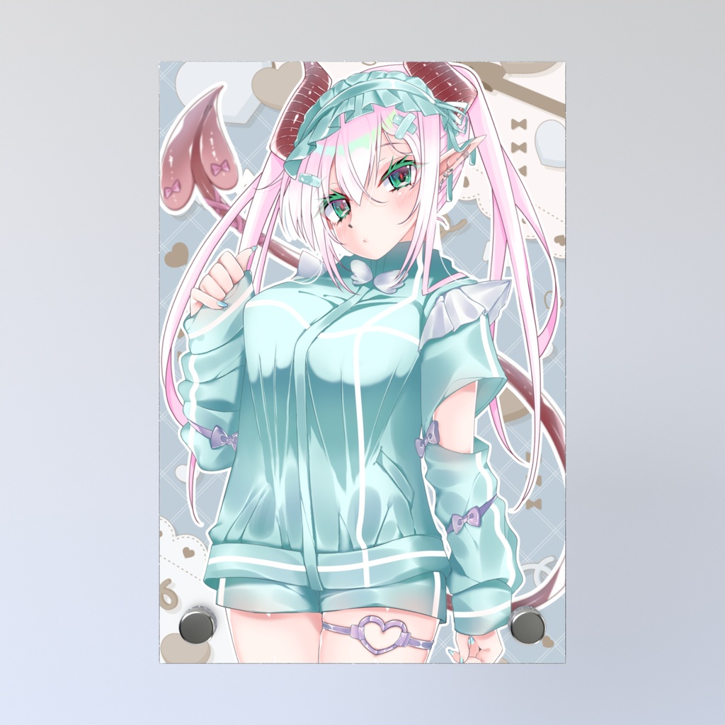 天使界隈ジャージサキュバスさん アクリルフォトパネル