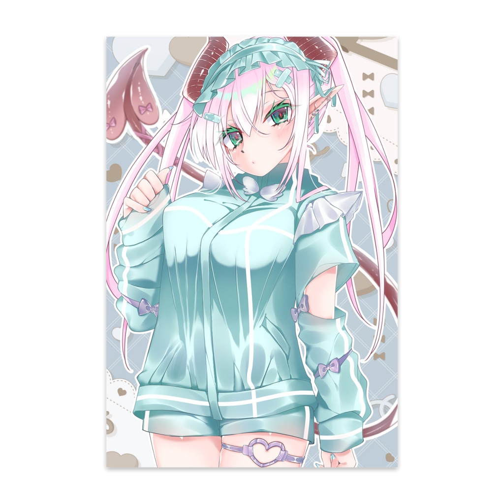天使界隈ジャージサキュバスさん　ポストカード