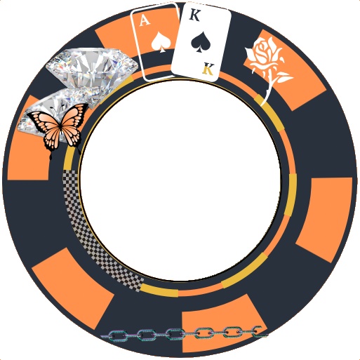 カジノゲーム風アイコンリング&ヘッダー