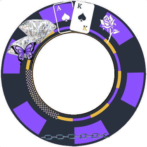 カジノゲーム風アイコンリング&ヘッダー