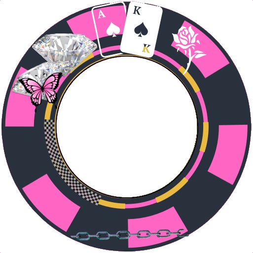 カジノゲーム風アイコンリング&ヘッダー