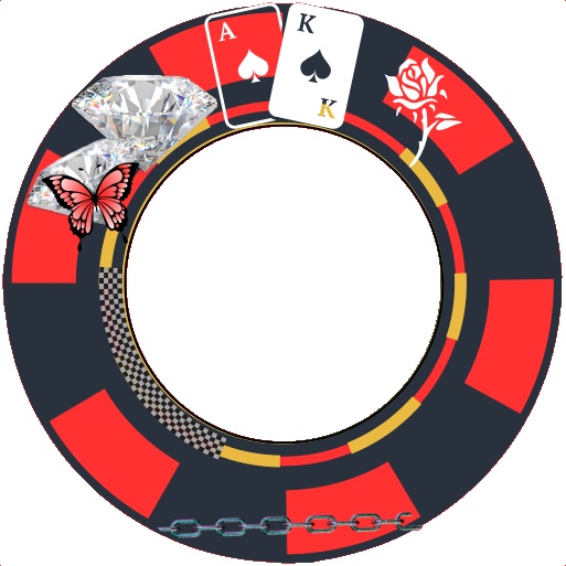 カジノゲーム風アイコンリング&ヘッダー