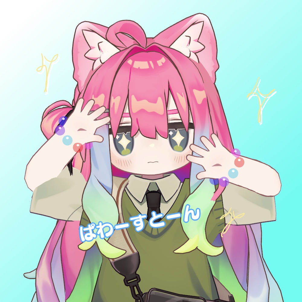 【VRC想定】まじかる☆ブレスレット【キプフェル対応】